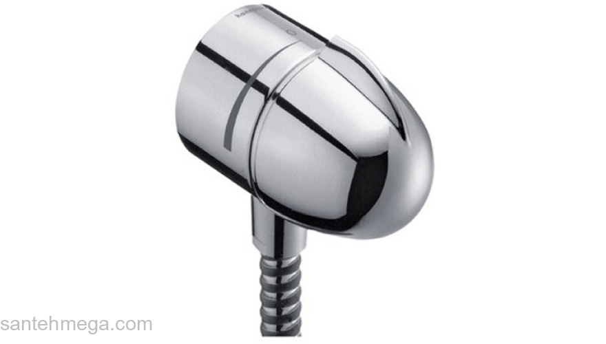 Шланговое подсоединение Hansgrohe FixFit Stop 27452000. Фото